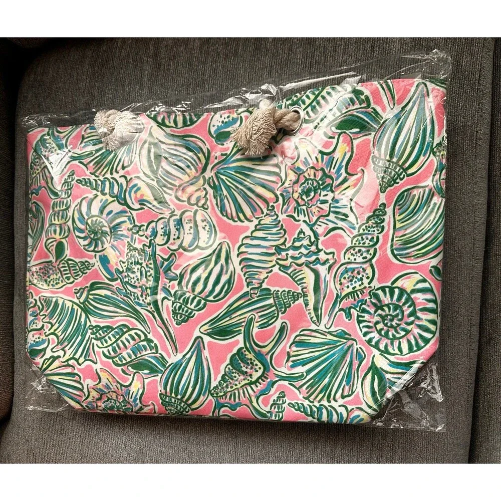 Stylene Sea Shell Print‎ Tote Bag